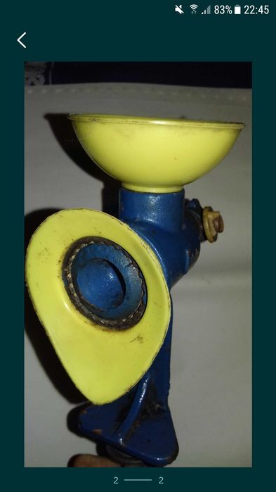 Risnita piper manuala veche