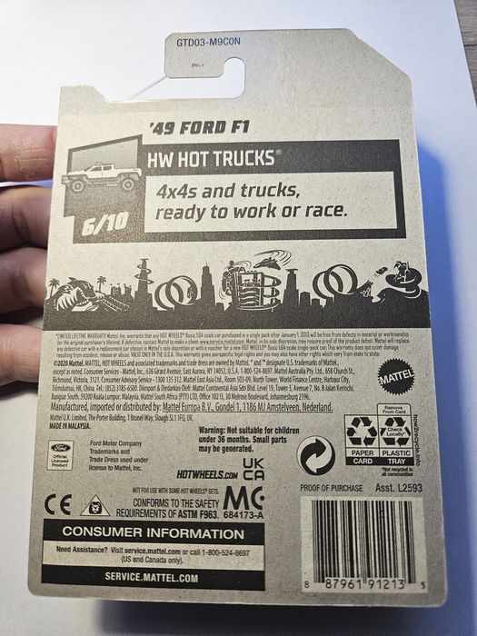 HotWheels '49 Ford F1 STH