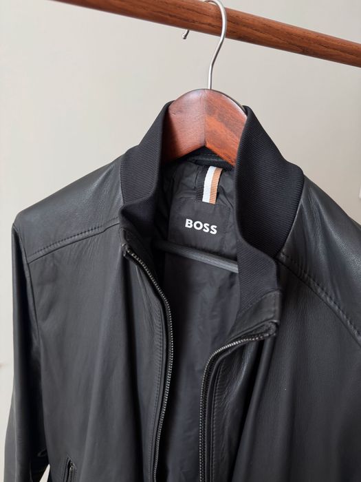 Мъжко кожено яке Hugo Boss