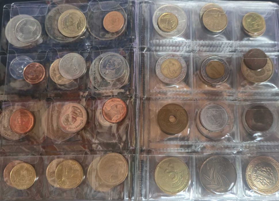 монети от цял свят 48бр