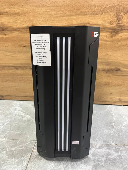 Системный блок i3-10/ssd 128gb/hdd 1tb/ram 8gb/Gt 710 BariBarShop/Red