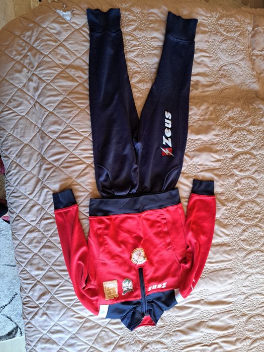 Детски Анцуг ZEUS Tuta Training Vesuvio Blu/Rosso