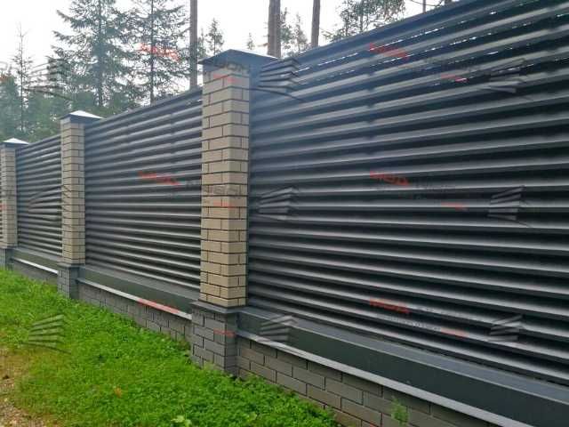 Забор жалюзи еврозабор