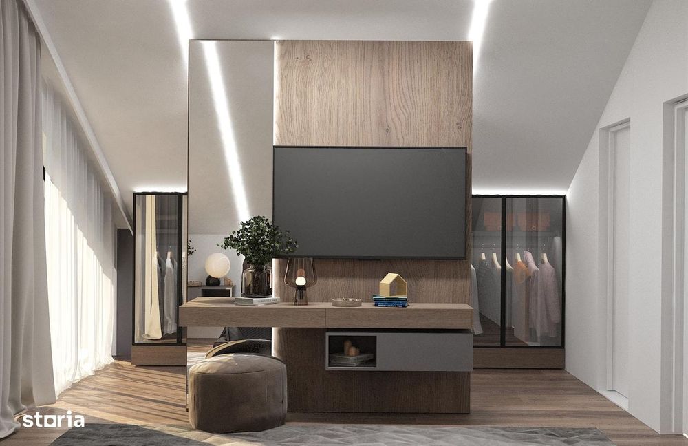 Casa stil scandinav teren 500mp, zona Dealul Lempes, Sanpetru