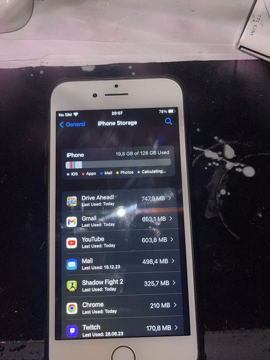 Iphone 7 128gb 100% battery health