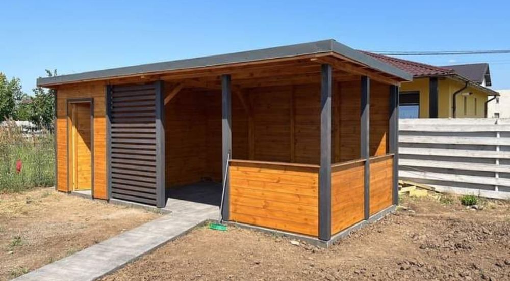 Vând și facem foișoare terase și magazie de depozitare și alte modele