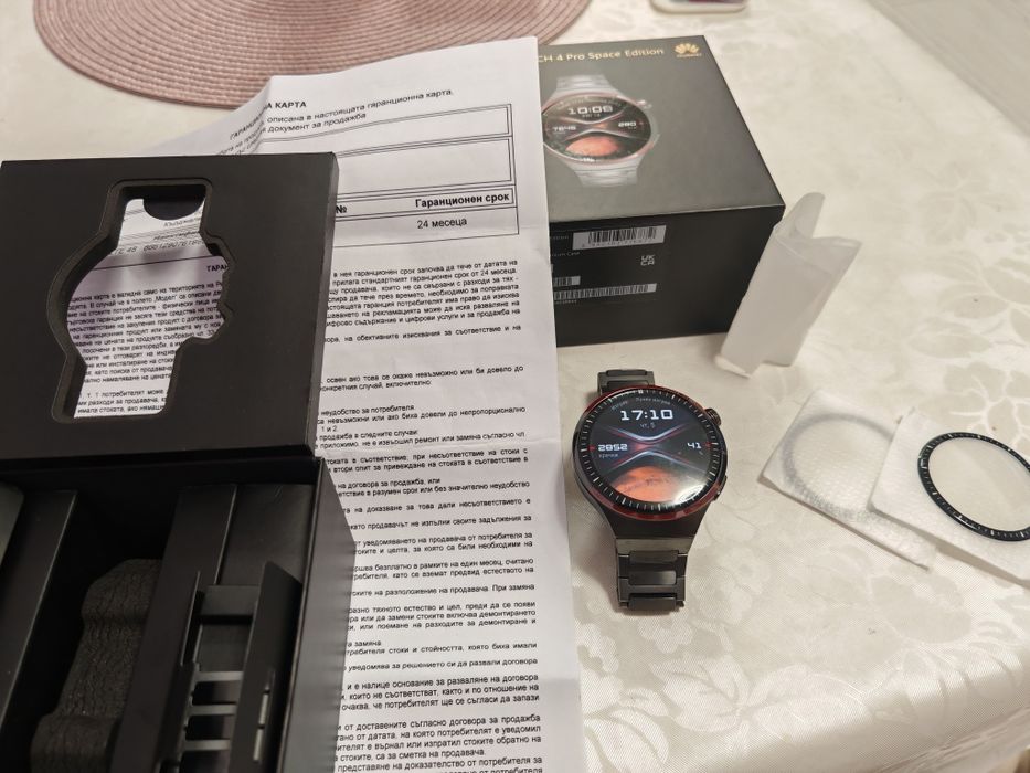 Huawei watch 4 pro space Edition - Гаранция / отличен
