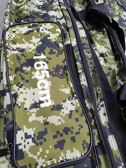 Троен Калъф за Въдици и Макари 115см/135см/150см/165см