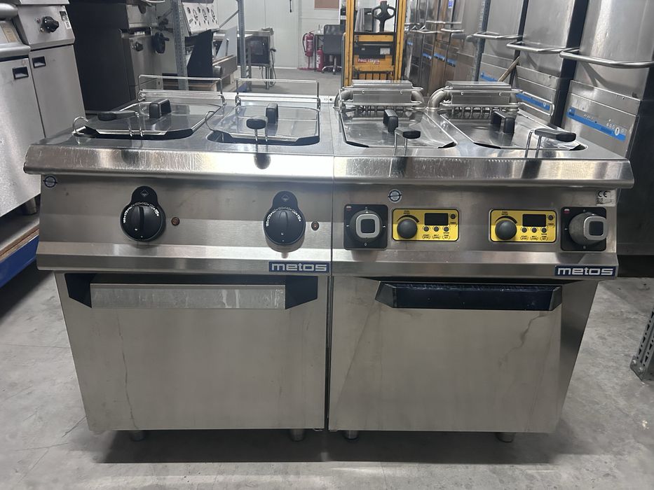 Baterie prajire  / friteuza 4 cuve Metos