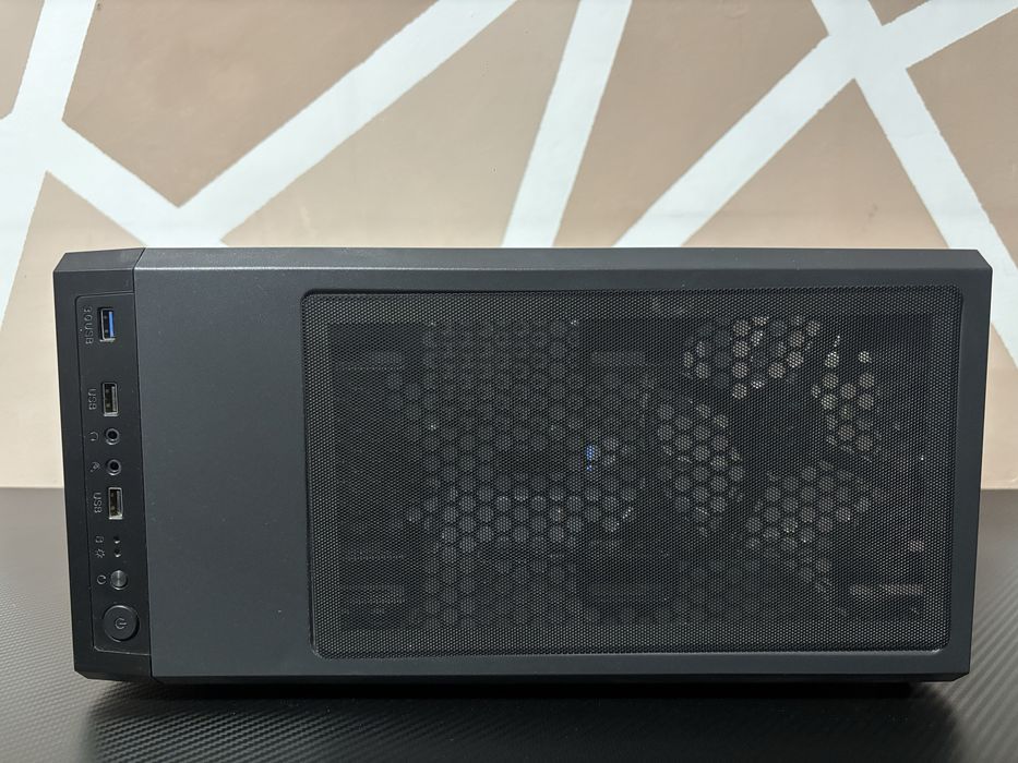 Carcasă PC Spacer H3X Mid Tower | Panou sticlă | 2 ventilatoare | ATX