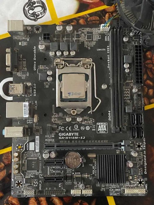 Продам I7 7700 с мат платой ддр 4 + gtx 550 ti