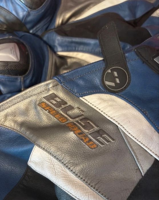 Costum moto din piele Büse Speed Squad – 2 piese – mărimea D50 / UK40