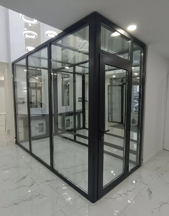 Установка офисных перегородок