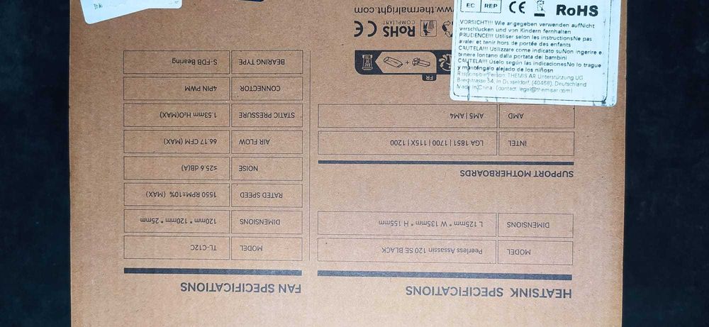 Thermalright Peerless Assassin 120 Black