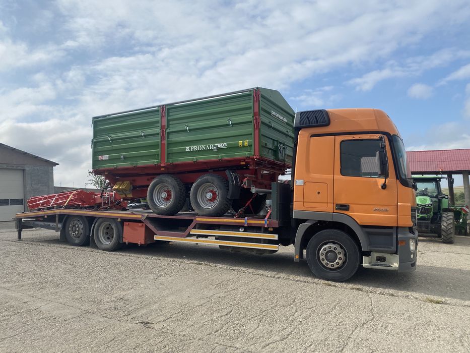 Platforma auto - tractari auto - asistenta rutiera - transport utilaje