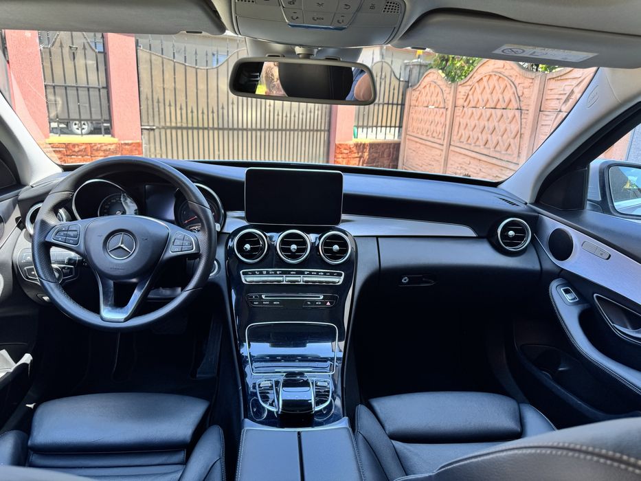 Mercedes-Benz C220d S205 Break 2018 170CP 9G-TRONIC | FSH | Panoramic | LED | ISOFIX | Iarnă