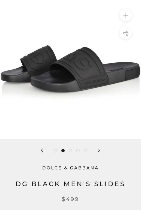Dolce & Gabbana-оригинални мъжки чехли №42