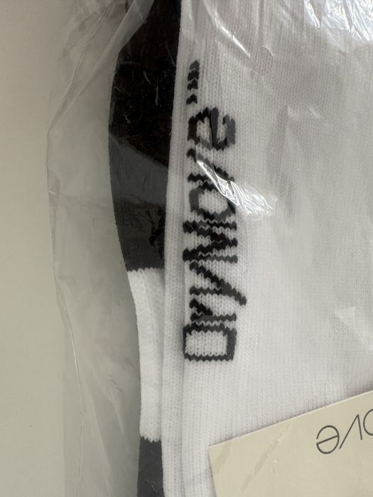 Șosete sport lungi H&M Move – 2 perechi, alb/negru, mărimea 43–45, noi