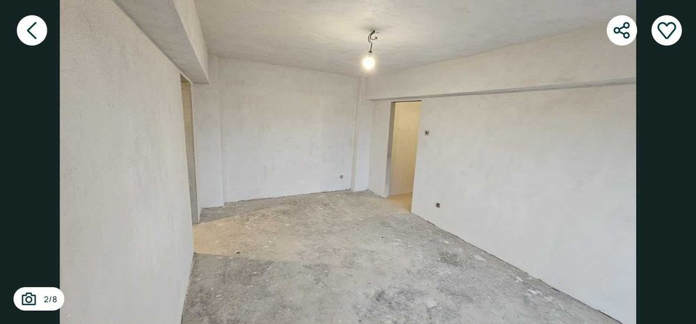 Apartament 2 camere semidecomandat 60 mp