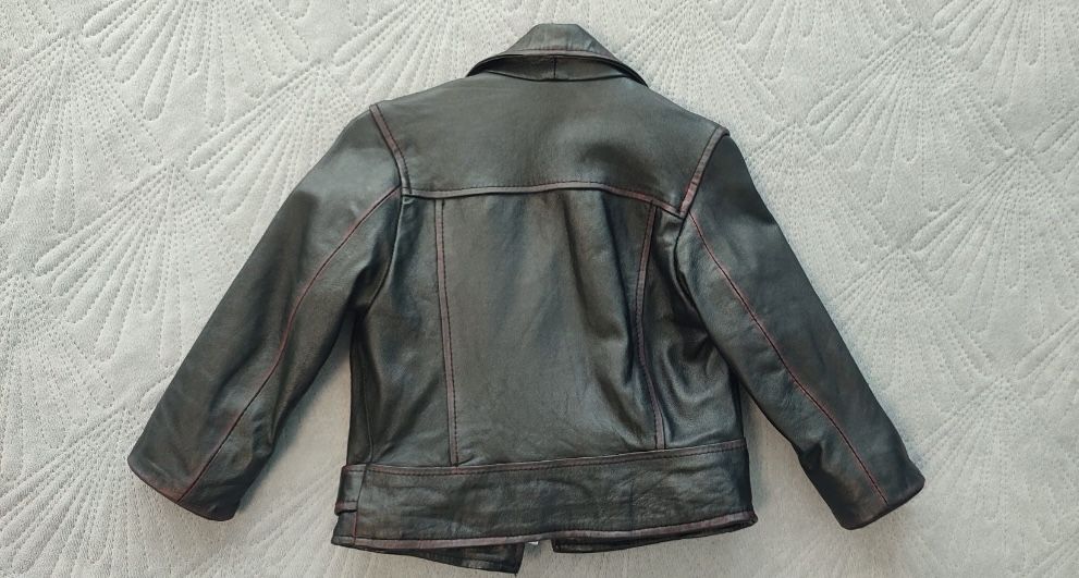 Кожено яке за момиче