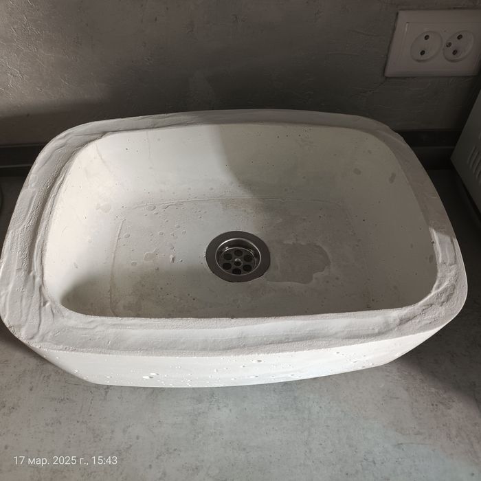 Раковина бетонная