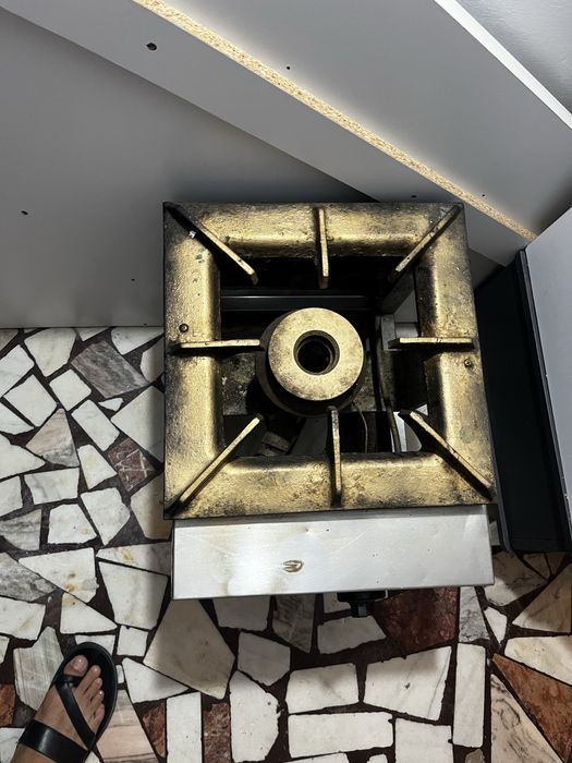Aragaz profesional pimak 1 ochi pe gaz inox