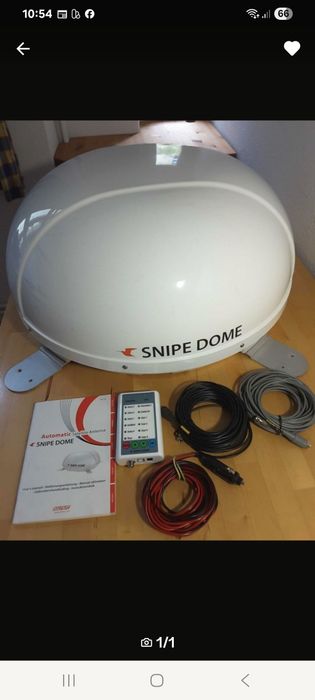 Antena satelit automată snipe dome