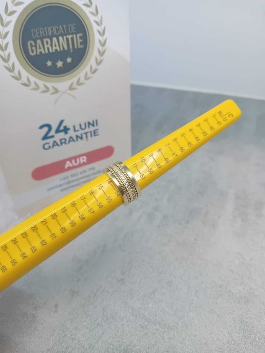 Inel aur 14K 8.80g marimea 13 (Iulius Mall)(B-44549) Garantie 2 ani!