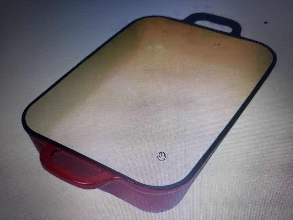 Grill  tavă fontă emailata ofera 144  lei