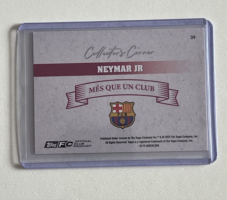 Topps FC Barcelona Team Set 25/26 номерирани карти