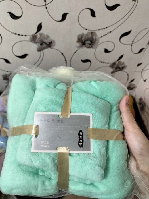 Пенка полотенце .