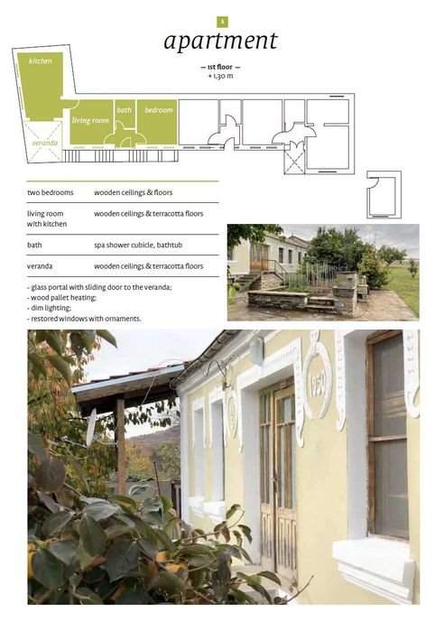 Romatic 2 stone houses with 4 private apartments, www.vinarovo-wine-estate,com Stara Zagora