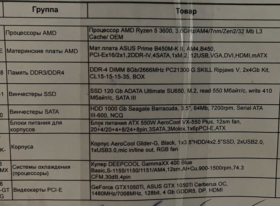 Продам игровой ПК