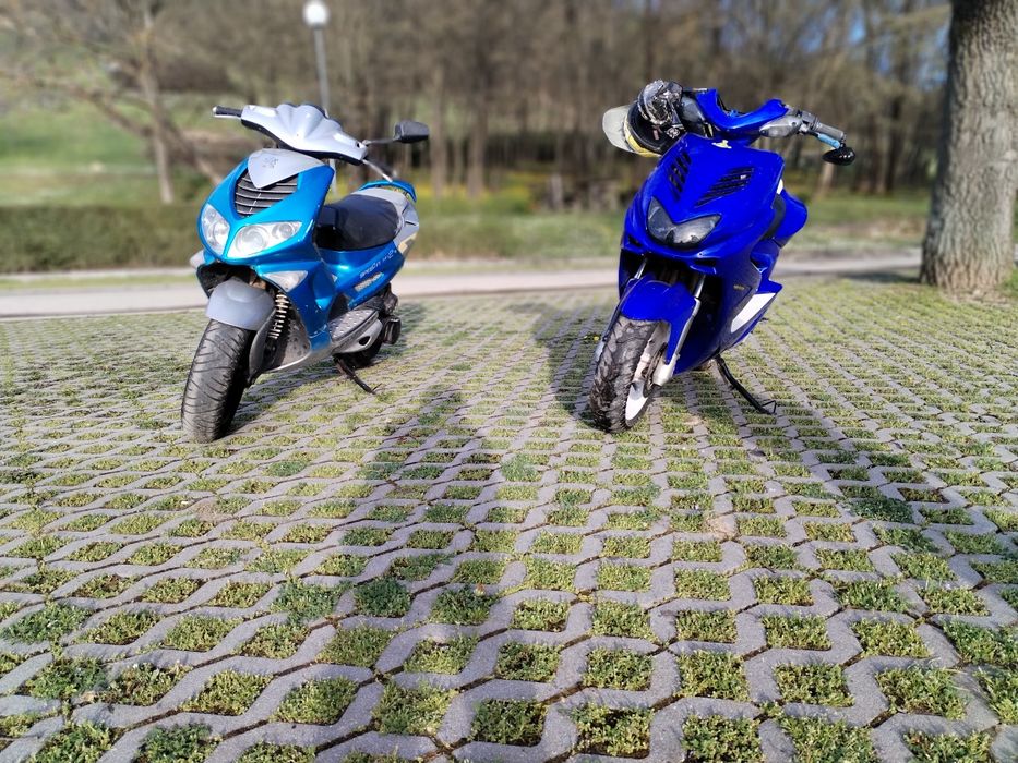 Продавам yamaha aerox 70cc и Peugeot 50cc