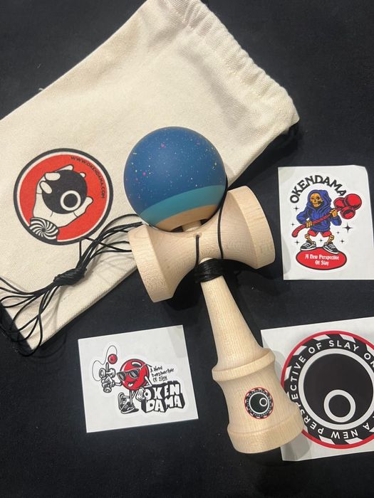 Kendama Okendama  Splatter  - Revo - Full Maple