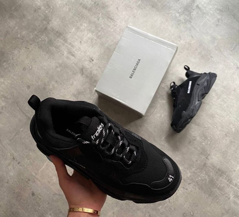 Balenciaga Triple S – Черни