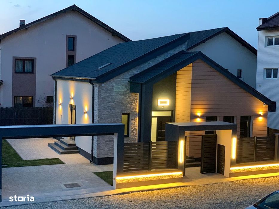 Vila premium 2026 cu living spectaculos + terasa 30 mp - Cornetu