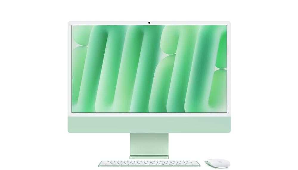НОВ! iMac 24" 4.5K 10C/10G M4 16GB 512GB Green / Blue / Pink / Silver
