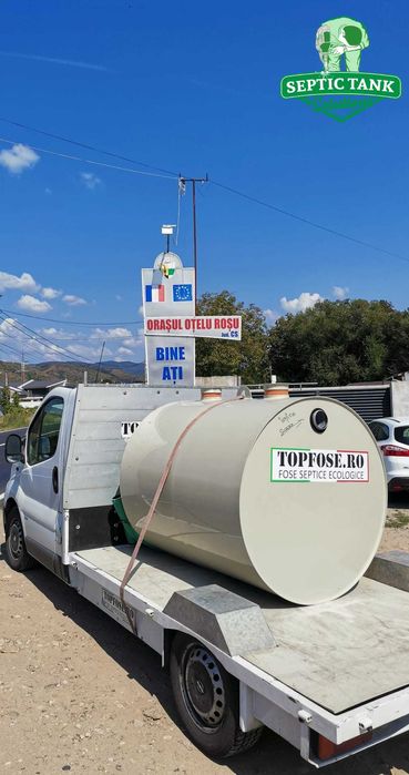 Fosa Septica 2000L Ecologica cu Livrare De La 49 Lei + Garantie 20 Ani