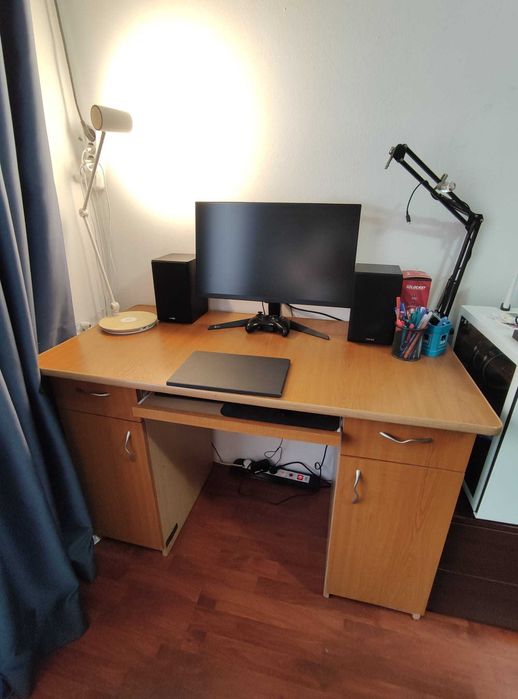 Birou + raft din PAL melaminat - București, Crângași