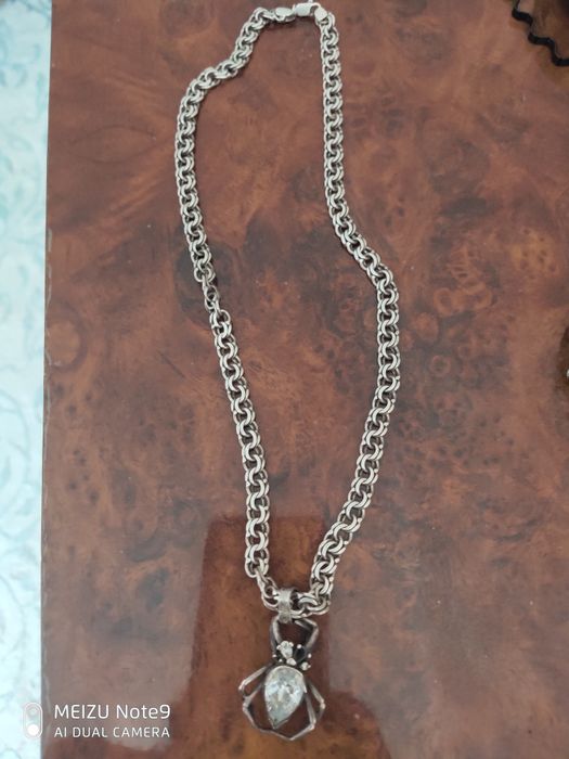 Цепочка серебро 55см