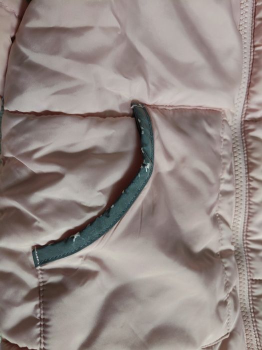 Lupilu Ватирано яке с качулка, пепел от рози, размер 104