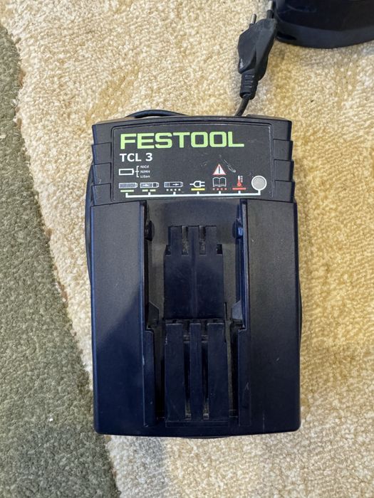 Incarcator Festool Tcl3 + 2 acumulatori 5.2 ah, BP 18 LI si BPC 18 LI