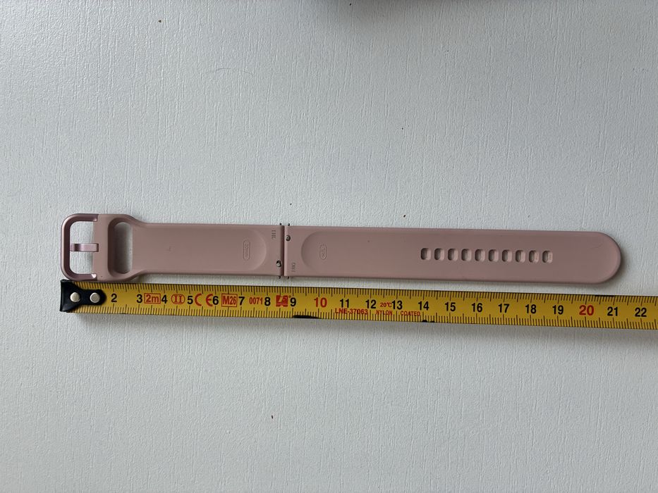 Curea originală silicon Samsung Galaxy Watch Active 2 (20mm) - Roz