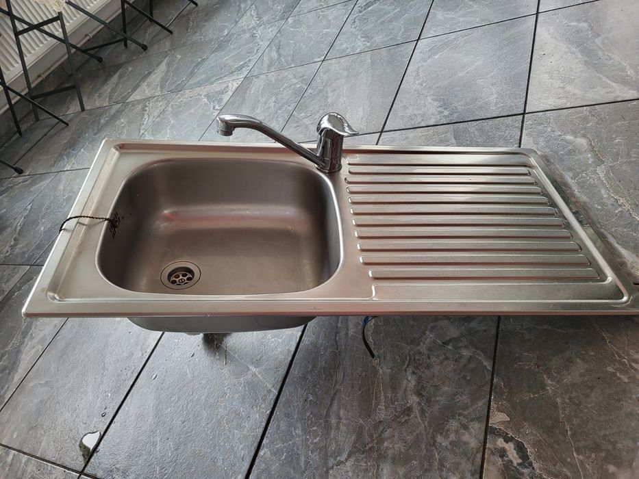 Chiuvetă inox 80/43 cm