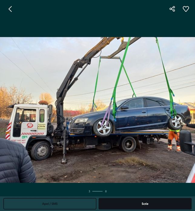 Tractari Auto-Asistență RUTIERĂ Platformă  vulcanizare Mobila servis
