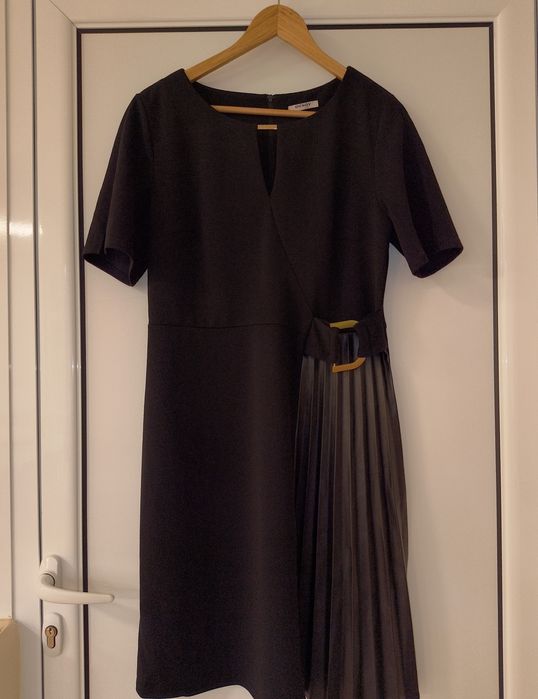 Черна стилна кожа