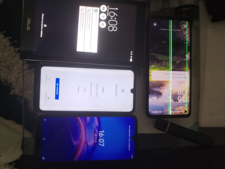 Lot electronice la pachet telefon, tableta