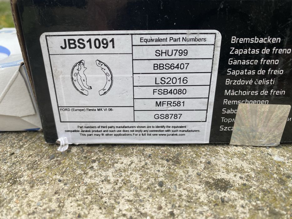 Saboti frana Ford Fiesta 2008-2011