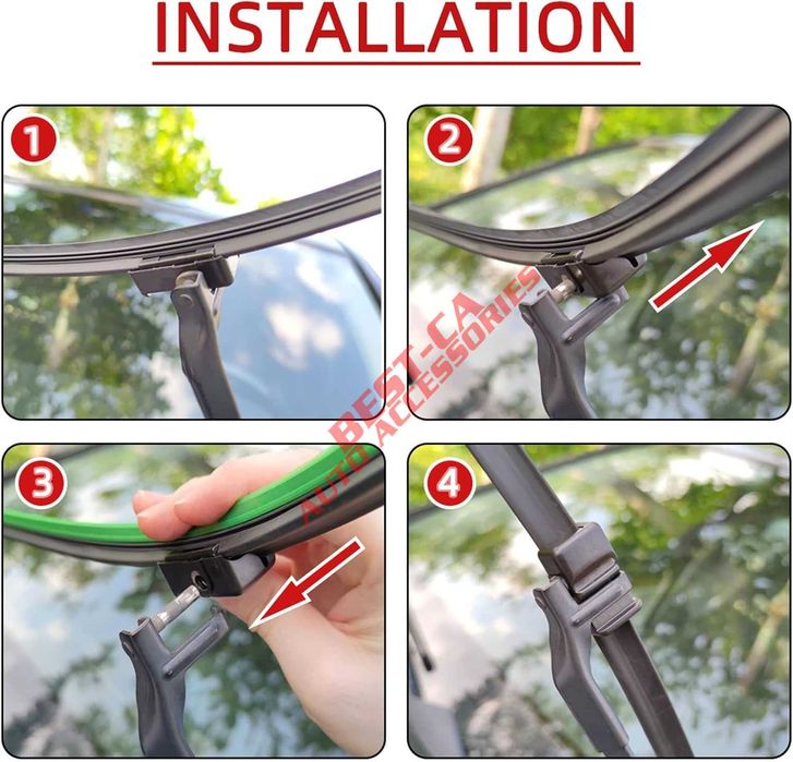 Set 2 Stergatoare Parbriz Oe pentru BMW X3 F25 X4 F26 SUV